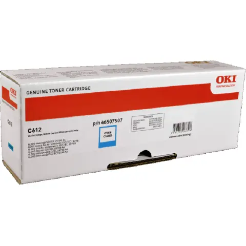 Toner OKI 46507507 Cyan do drukarek (Oryginalny) [6k]